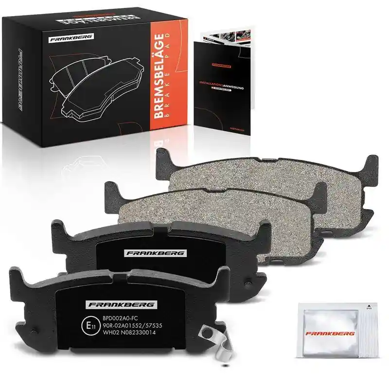 4x Frankberg Bremsbeläge Hinterachse 5481FB0032819 Top-Angebot