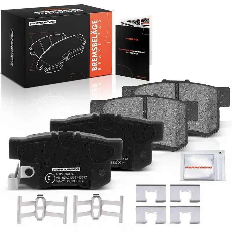 Kracherpreis 4x Frankberg Bremsbeläge Hinterachse 5481FB0029776