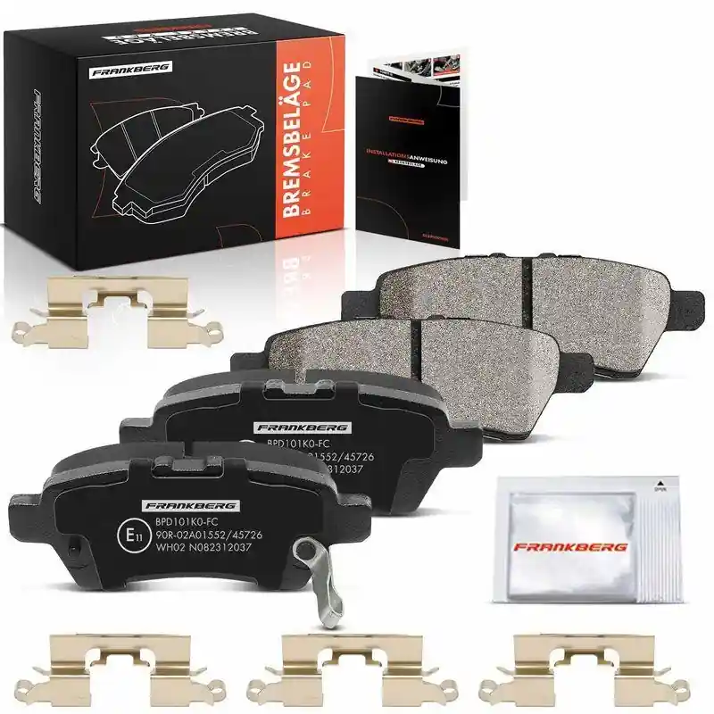 4x Frankberg Bremsbeläge Hinterachse 5481FB0032862 Sonderaktion