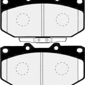 Zertifiziert HERTH+BUSS JAKOPARTS Bremsbelagsatz, Scheibenbremse J3607019