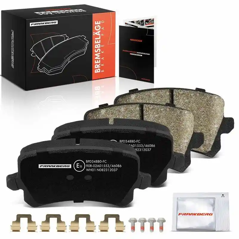 4x Frankberg Bremsbeläge Hinterachse 5481FB0028990 Nur Für Kurze Zeit